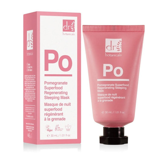 Pomegranate Superfood Regenerating Sleeping Mask 30ml - Herbalshire Handmade Herbal Products
