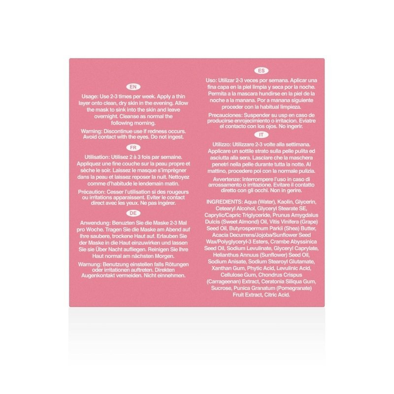 Pomegranate Superfood Regenerating Sleeping Mask 60ml - Herbalshire Handmade Herbal Products