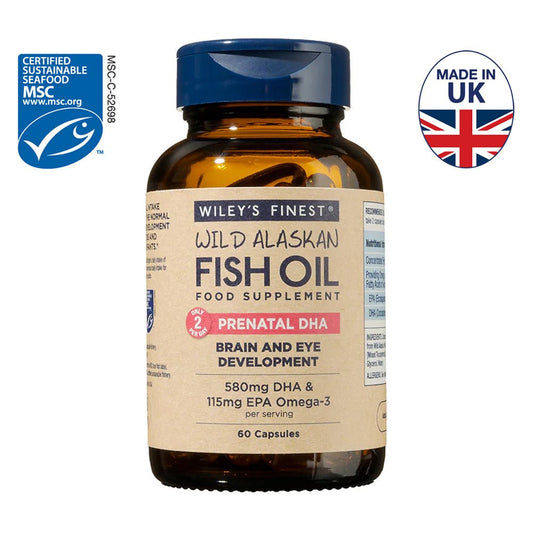 PRENATAL DHA Omega - 3 Fish Oil Capsules - Herbalshire Handmade Herbal Products