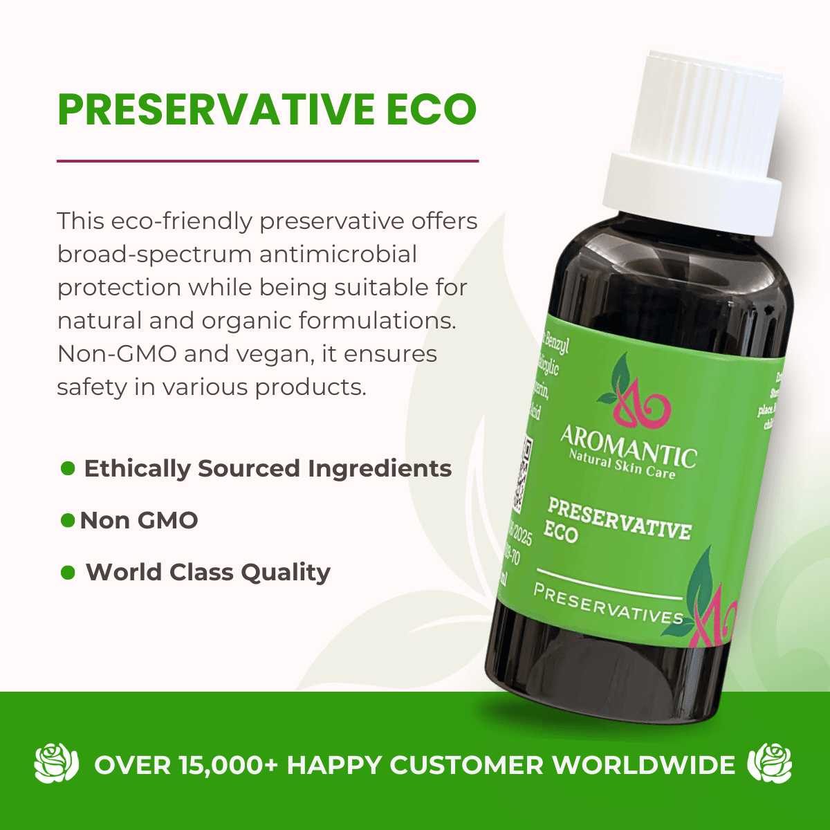 Preservative Eco – Natural Broad - Spectrum Cosmetic Preservative (Palm - Free, Vegan, COSMOS) - Herbalshire Handmade Herbal Products