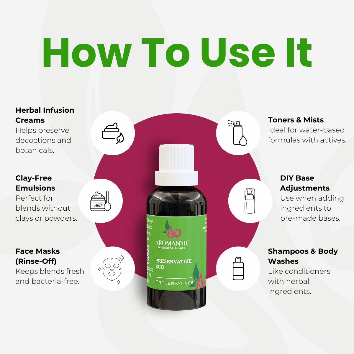 Preservative Eco – Natural Broad - Spectrum Cosmetic Preservative (Palm - Free, Vegan, COSMOS) - Herbalshire Handmade Herbal Products