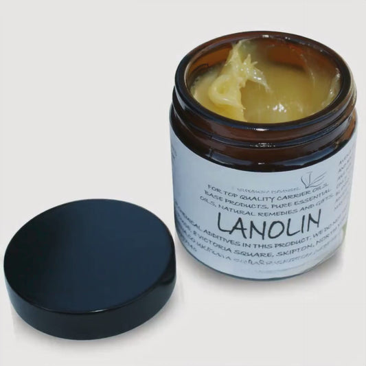 Pure Anhydrous Lanolin (100% Medical Grade) | Natural Nipple Cream & Dry Skin Balm - UK Made