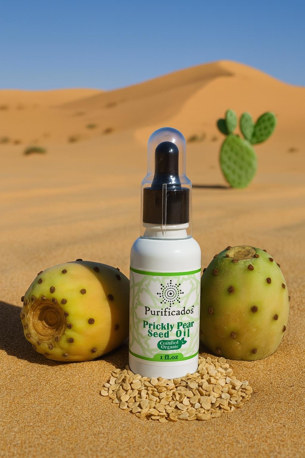 Prickly Pear Oil (Purificados) - Herbalshire Handmade Herbal Products