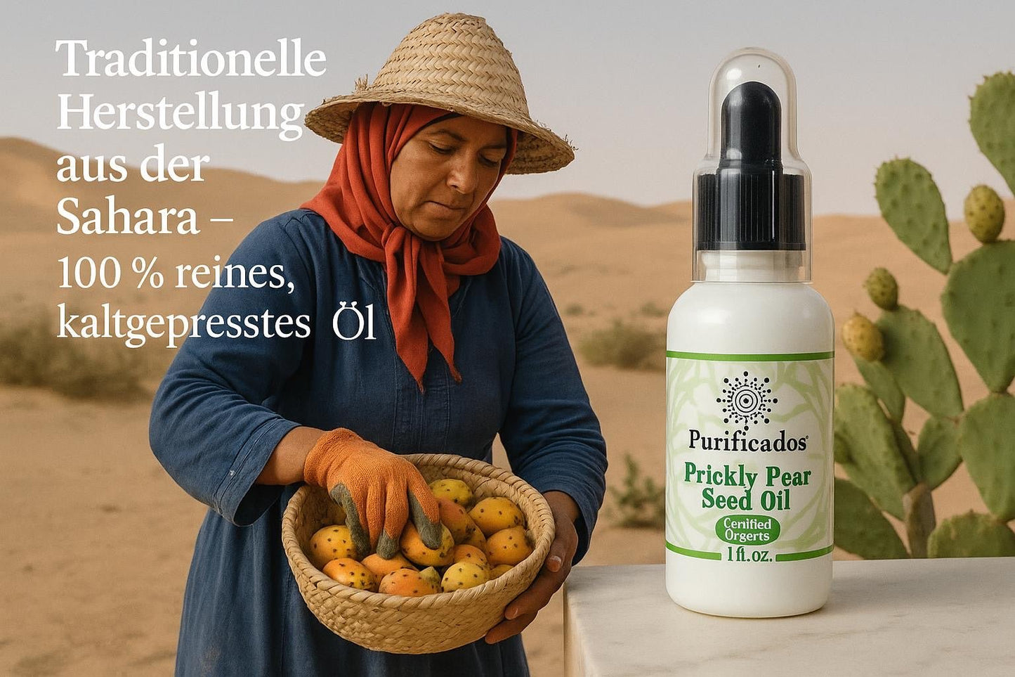 Prickly Pear Oil (Purificados) - Herbalshire Handmade Herbal Products