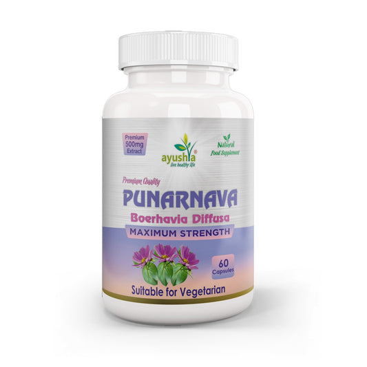 Punarnava Capsule (Boerhavia Diffusa) - Herbalshire Handmade Herbal Products