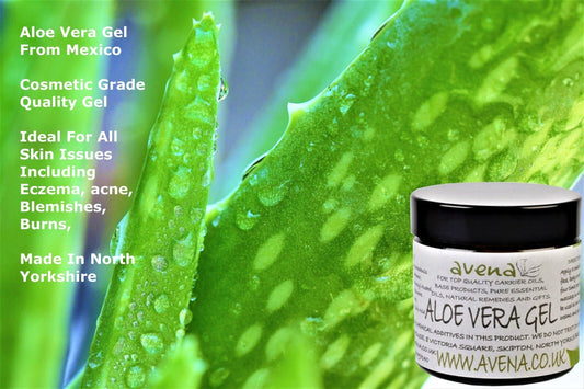 Pure Aloe Vera Clear Gel Skincare Natural Soothing Dry Skin Facial From Mexico - Herbalshire Handmade Herbal Products