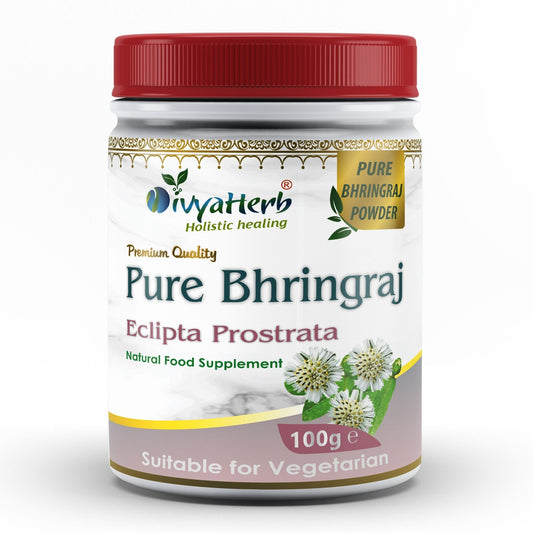 Pure Bhringraj Powder - Herbalshire Handmade Herbal Products