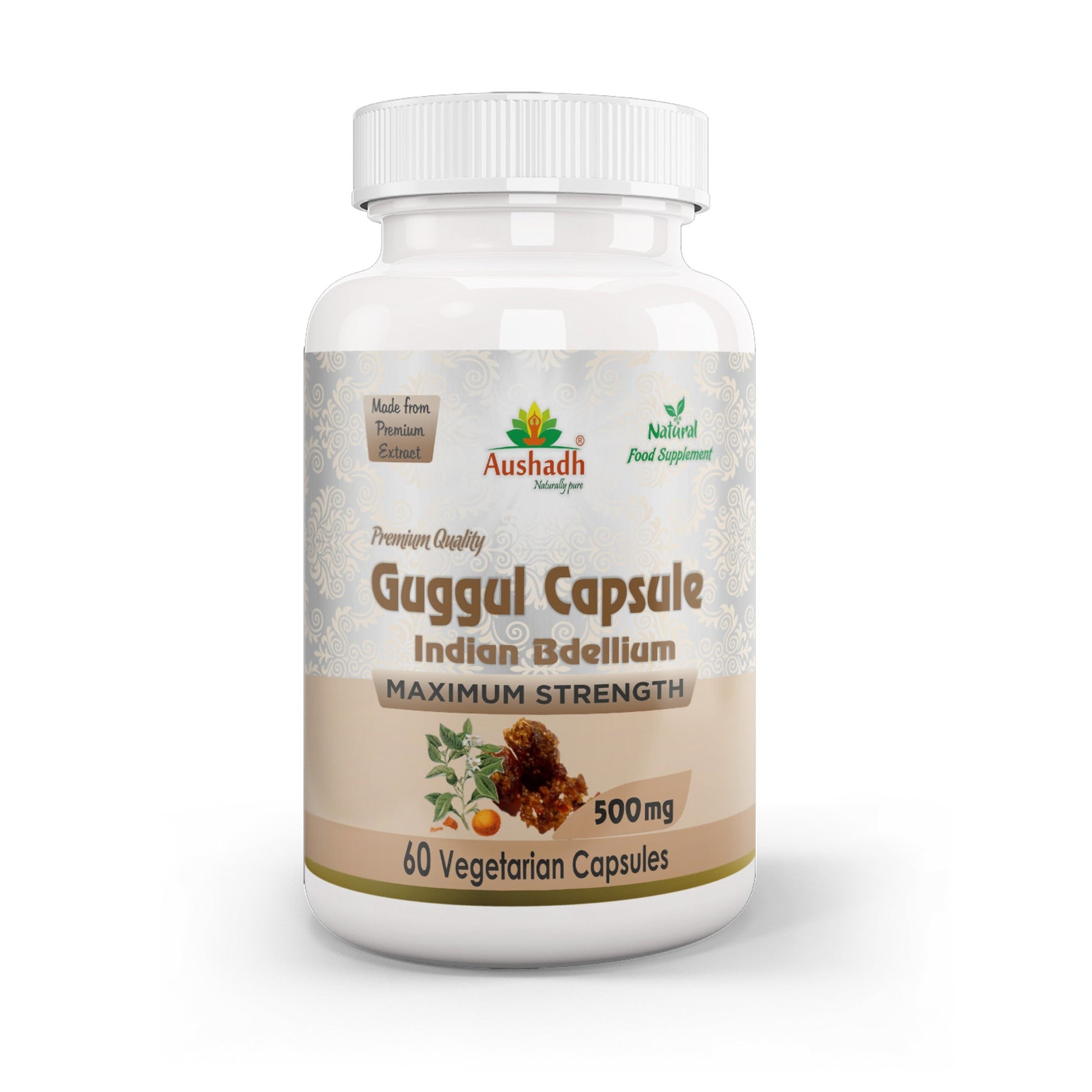 Pure Guggul Capsule - Herbalshire Handmade Herbal Products
