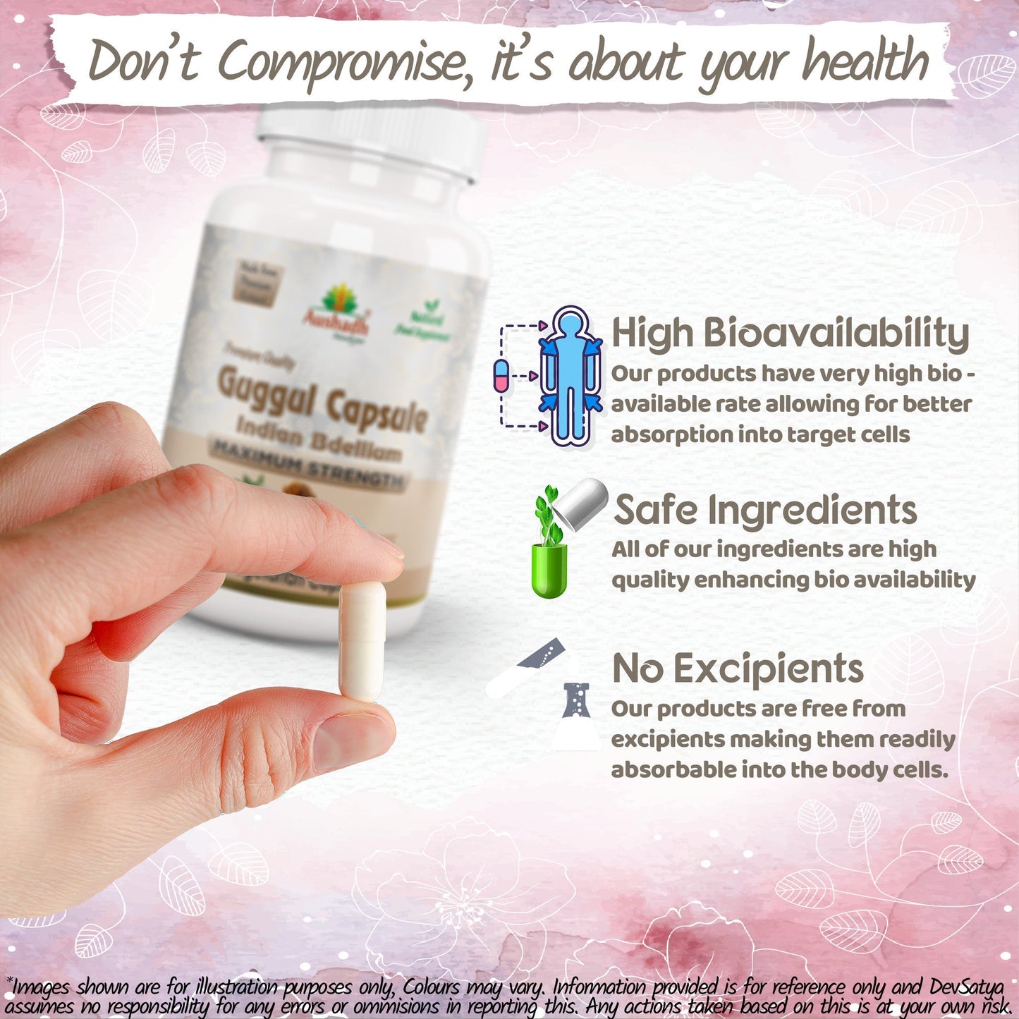 Pure Guggul Capsule - Herbalshire Handmade Herbal Products