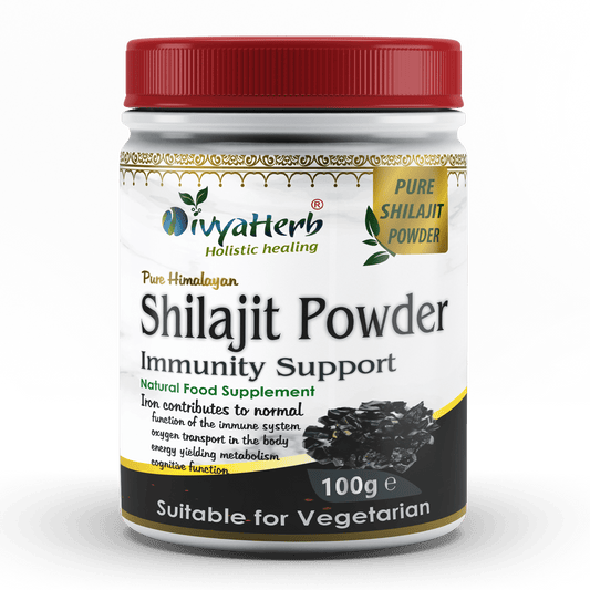 Pure Himalayan Shilajit Powder Fulvic Acid Humic Acid and Minerals 3.5 Oz (100g) - Herbalshire Handmade Herbal Products