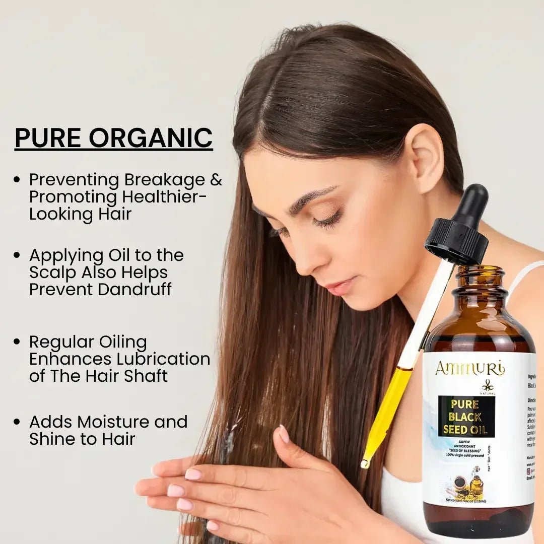Pure Organic Black Seed Oil | Cold - Pressed Nigella Sativa for Skin, Hair & Wellness – Ammuri Beauty - Herbalshire Handmade Herbal Products