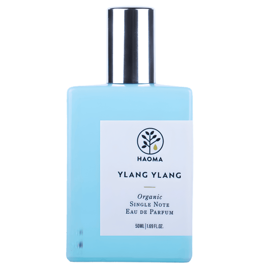 Pure Ylang Ylang Organic Eau de Parfum - Exotic, Sensual, Award - Winning 50ml Bottle - Herbalshire Handmade Herbal Products