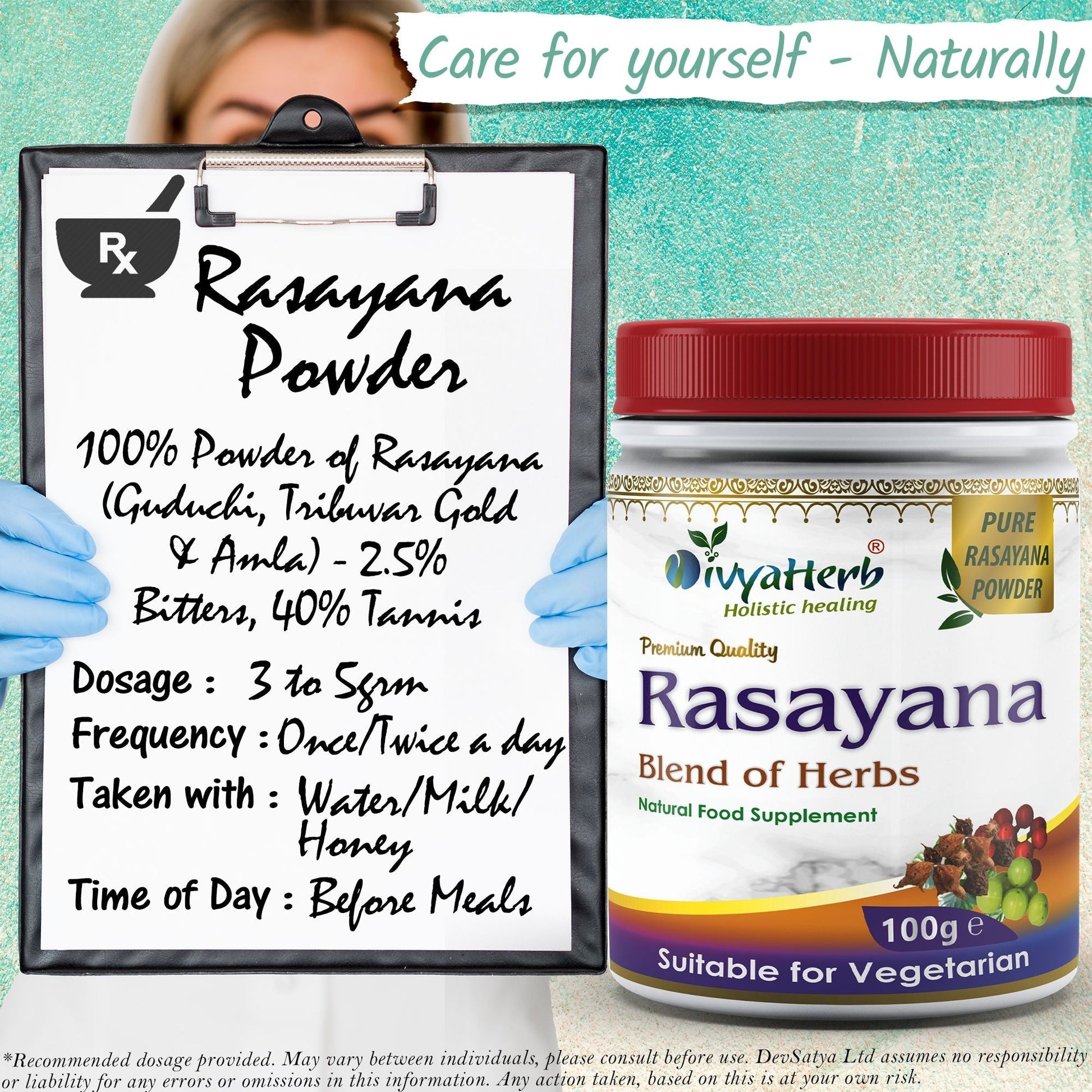 Rasayana Powder - Herbalshire Handmade Herbal Products