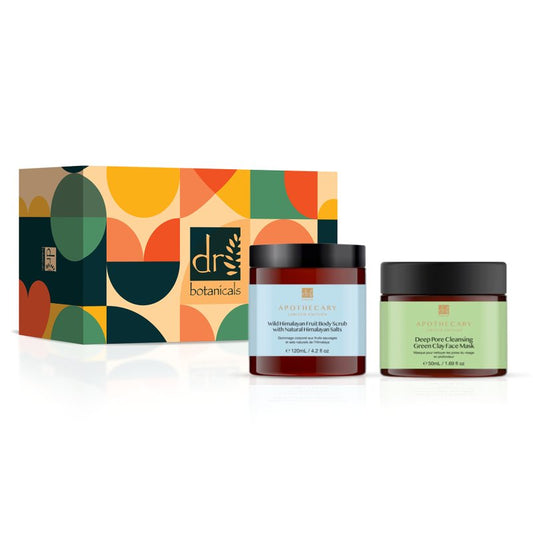 Rebalancing Mask & Wild Himalayan Body Scrub - Herbalshire Handmade Herbal Products