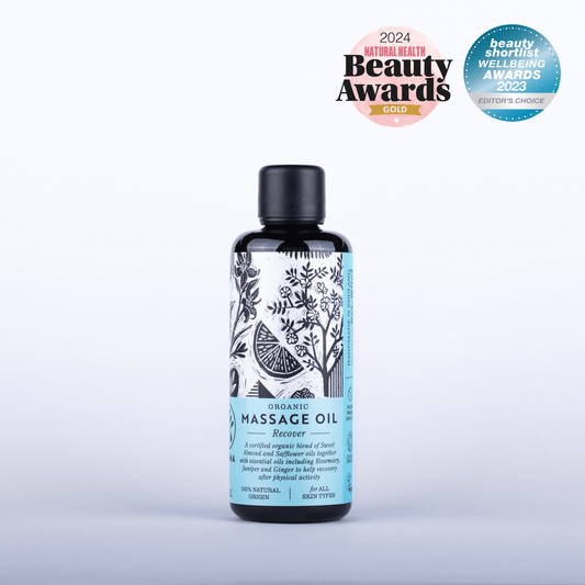 Recover Organic Massage Oil - Herbalshire Handmade Herbal Products