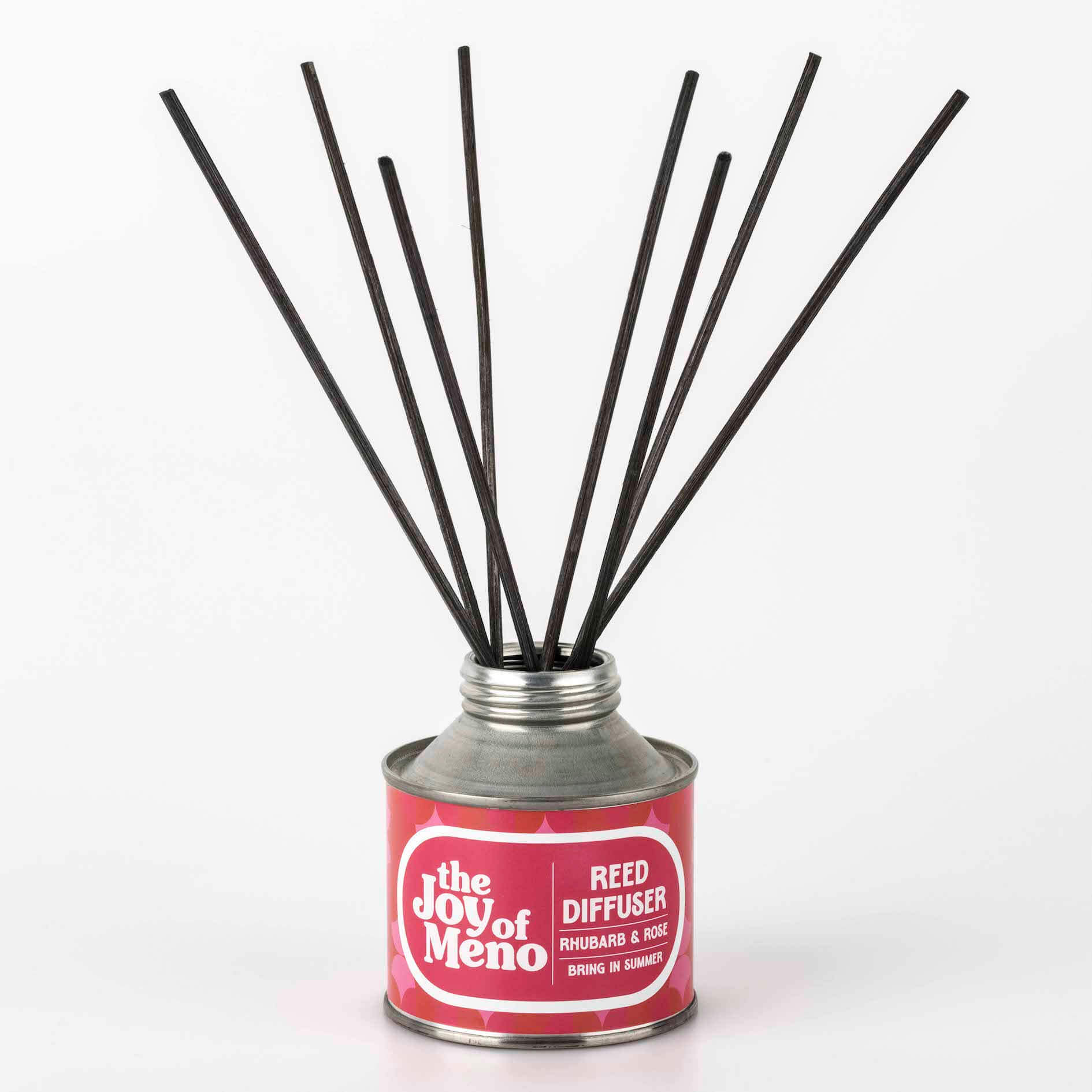 REED DIFFUSER RHUBARB & ROSE - Herbalshire Handmade Herbal Products