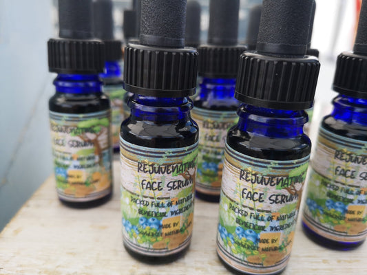Rejuvenating Face Serum - Herbalshire Handmade Herbal Products