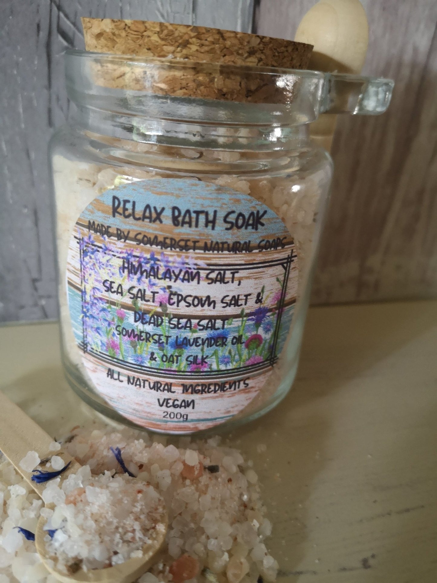 Relax Bath Soak - Herbalshire Handmade Herbal Products