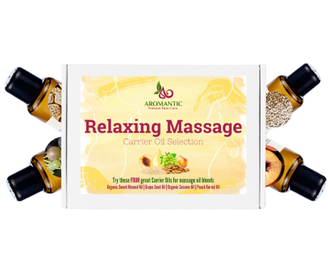 Relaxing Massage Carrier Oil Selection - Herbalshire Handmade Herbal Products