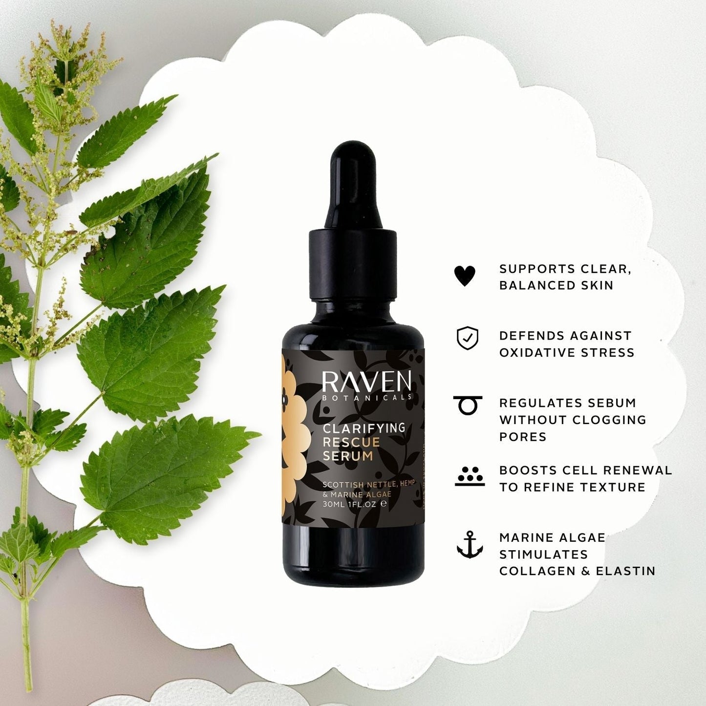 Rescue Serum - Herbalshire Handmade Herbal Products