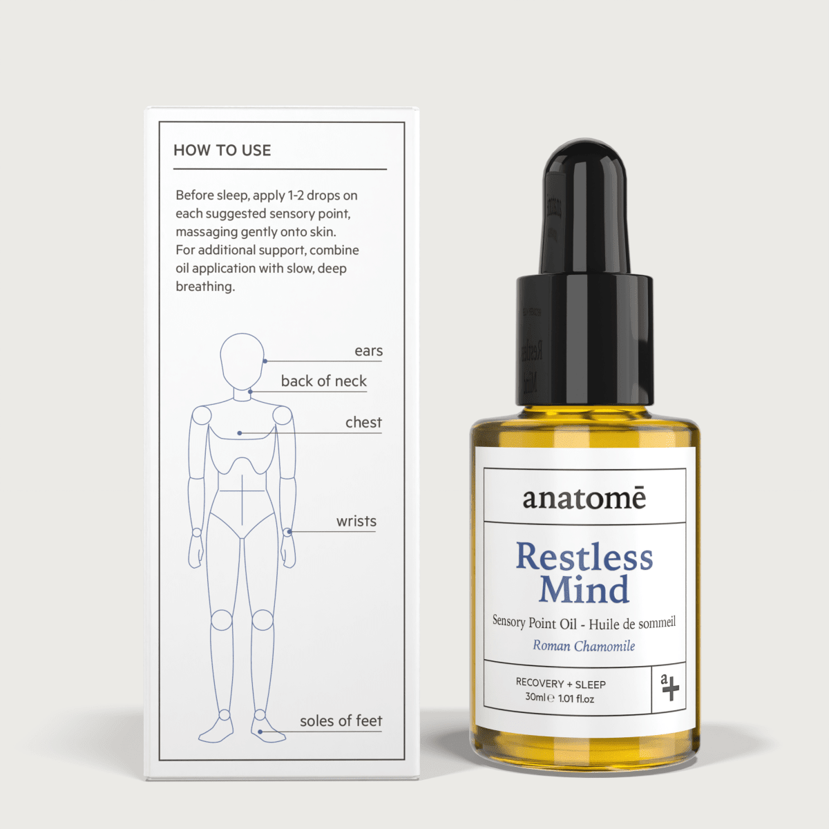 Restless Mind Sleep Oil | Roman Chamomile - Herbalshire Handmade Herbal Products