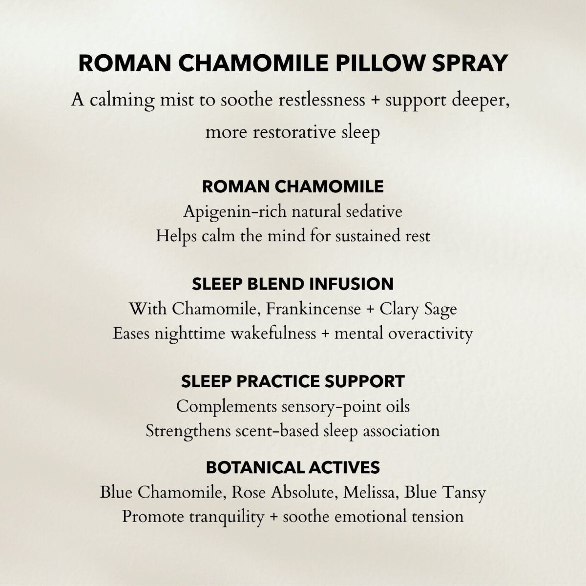 Roman Chamomile Pillow Spray 50ml - Herbalshire Handmade Herbal Products
