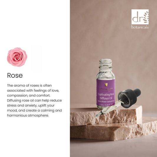 Romantic Diffuser Oil Trio - Herbalshire Handmade Herbal Products