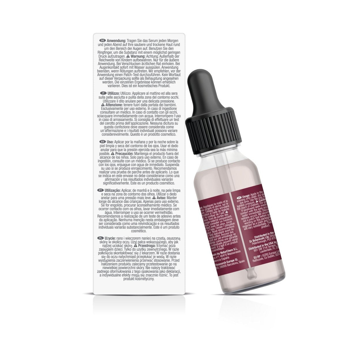 Rose And Lavender Intensive Night Therapy Eye Serum 15ml - Herbalshire Handmade Herbal Products