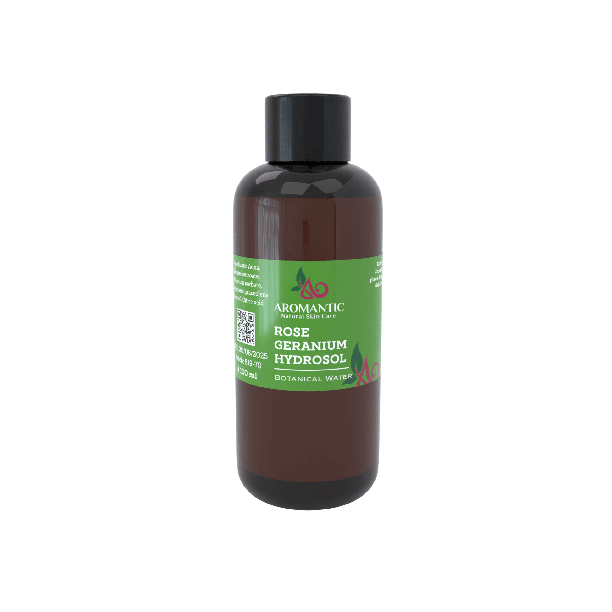 Rose Geranium Hydrosol - Herbalshire Handmade Herbal Products