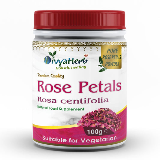 Rose Petals Powder - Herbalshire Handmade Herbal Products