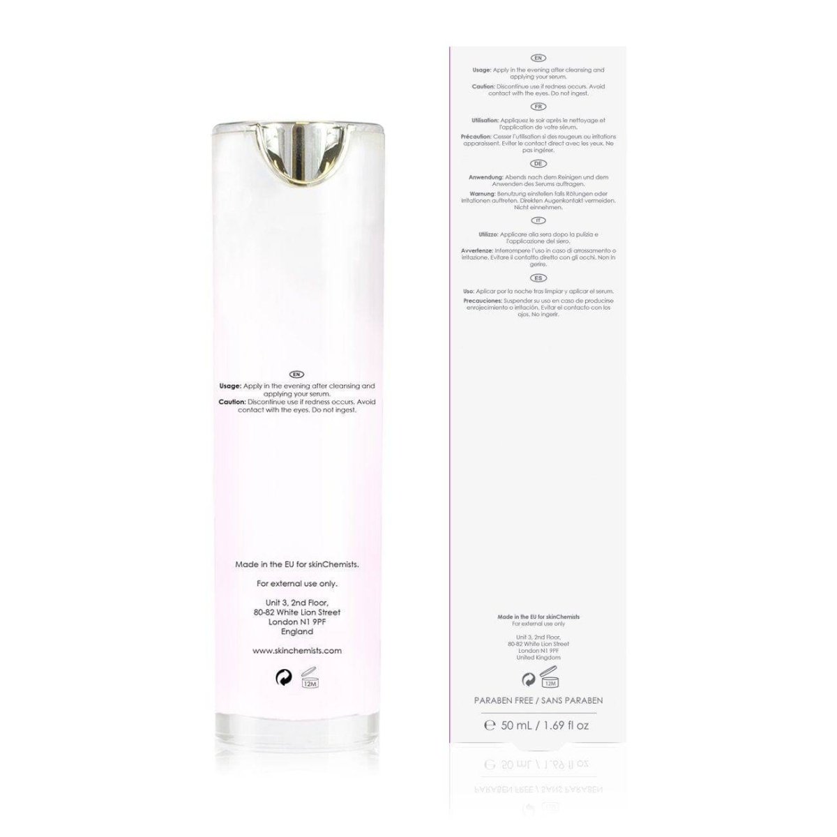 Rose Quartz Mineral Night Moisturiser 50ml - Herbalshire Handmade Herbal Products
