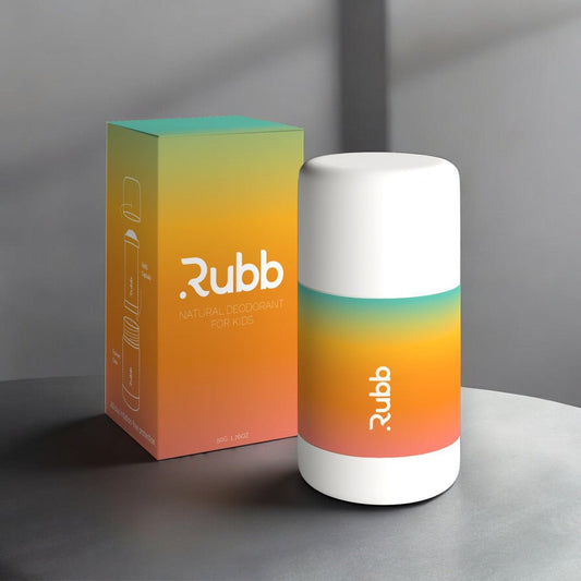 Rubb Kids Forever Case – Colourful Reusable Deodorant Case Made from 100% Recycled Materials - Herbalshire Handmade Herbal Products