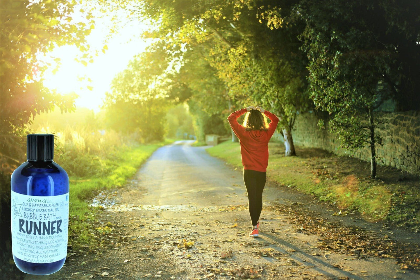 Running Jogging Vegan Bubble Bath Natural Herbal Luxurious Hand Made Pure Oil - Herbalshire Handmade Herbal Products