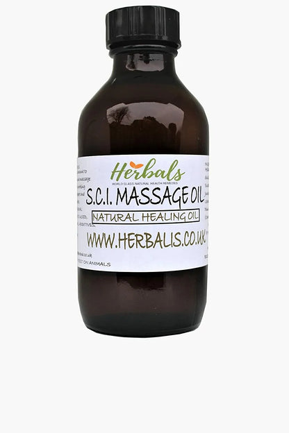 Natural Handmade Sciatica Oil - 250ML - Herbalshire - Pain Relief, Anti-Inflamm