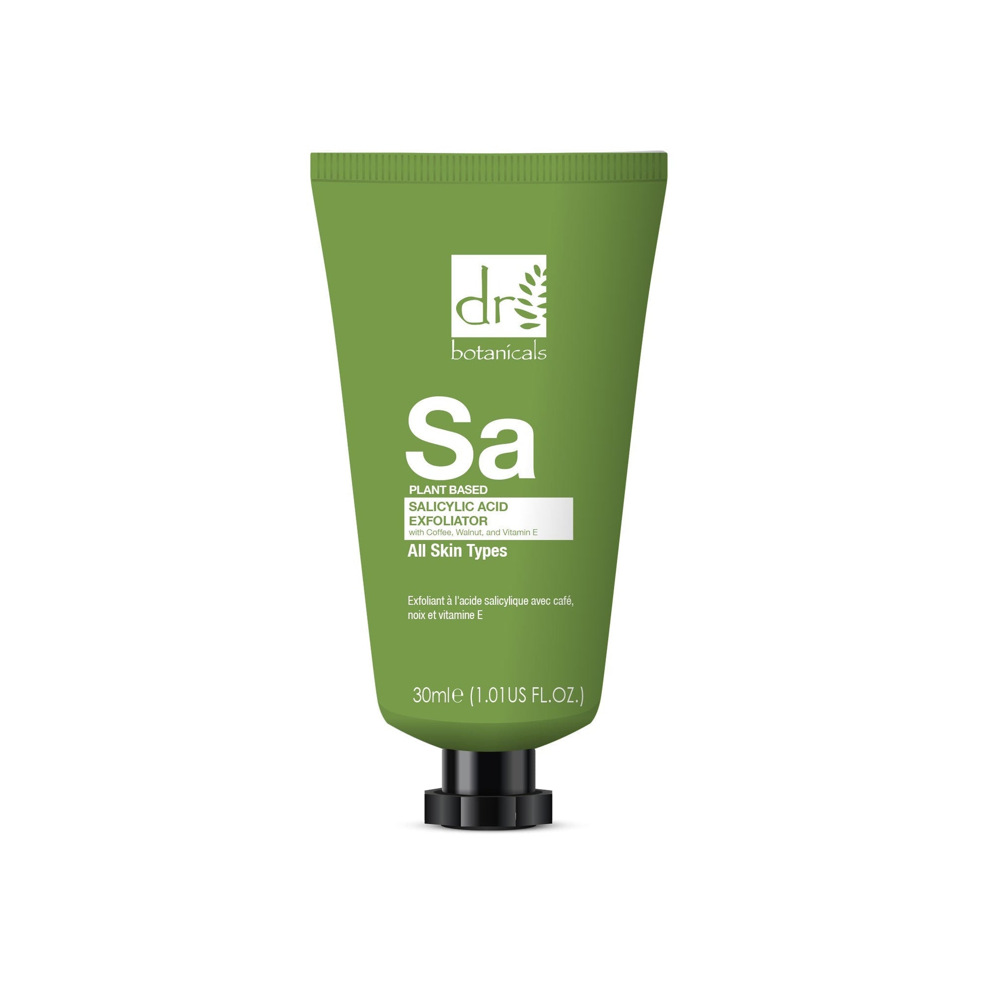 Salicylic Acid Exfoliator with Coffee, Walnut & Vitamin E 30ml - Herbalshire Handmade Herbal Products