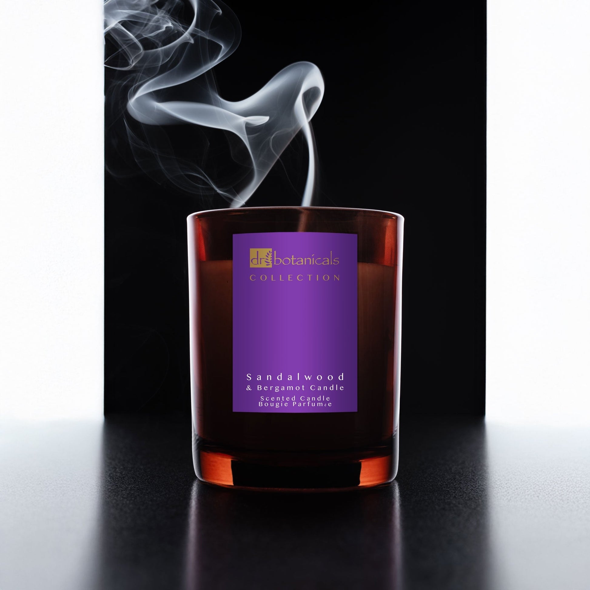 Sandalwood & Bergamot Candle 200g - Herbalshire Handmade Herbal Products