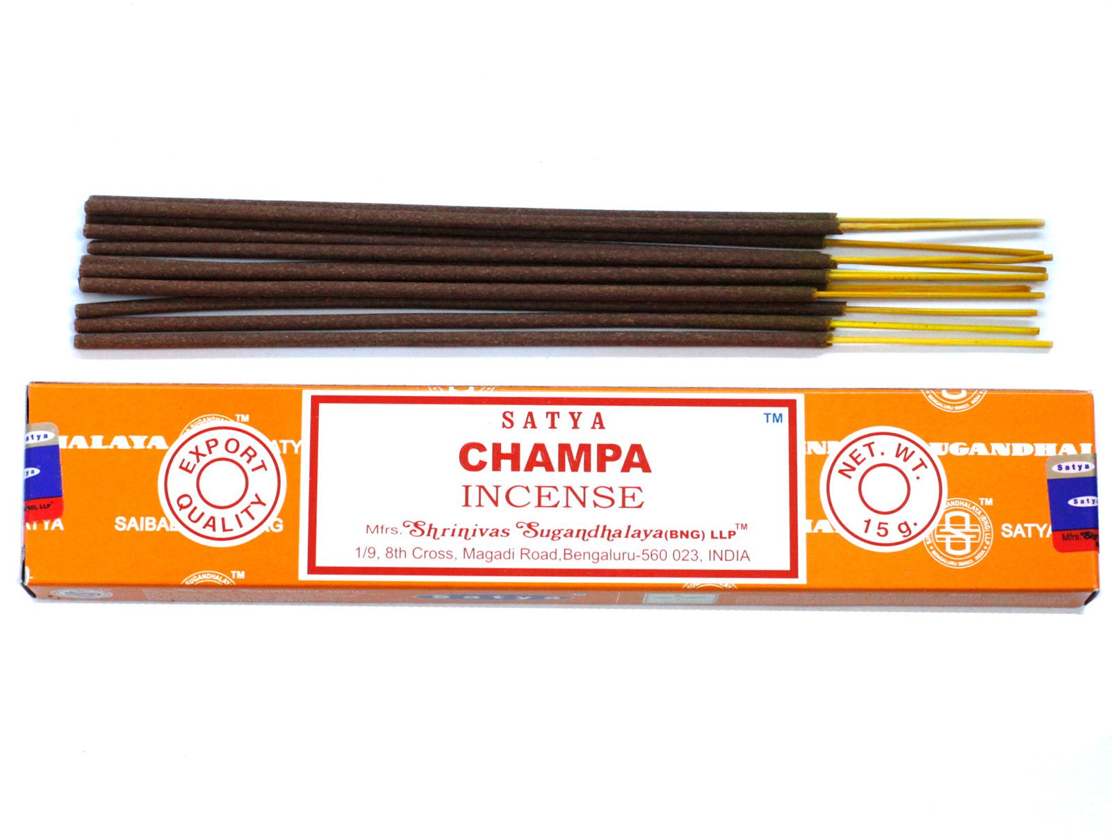 Satya Incense 15gm -  Champa - Herbalshire Handmade Herbal Products