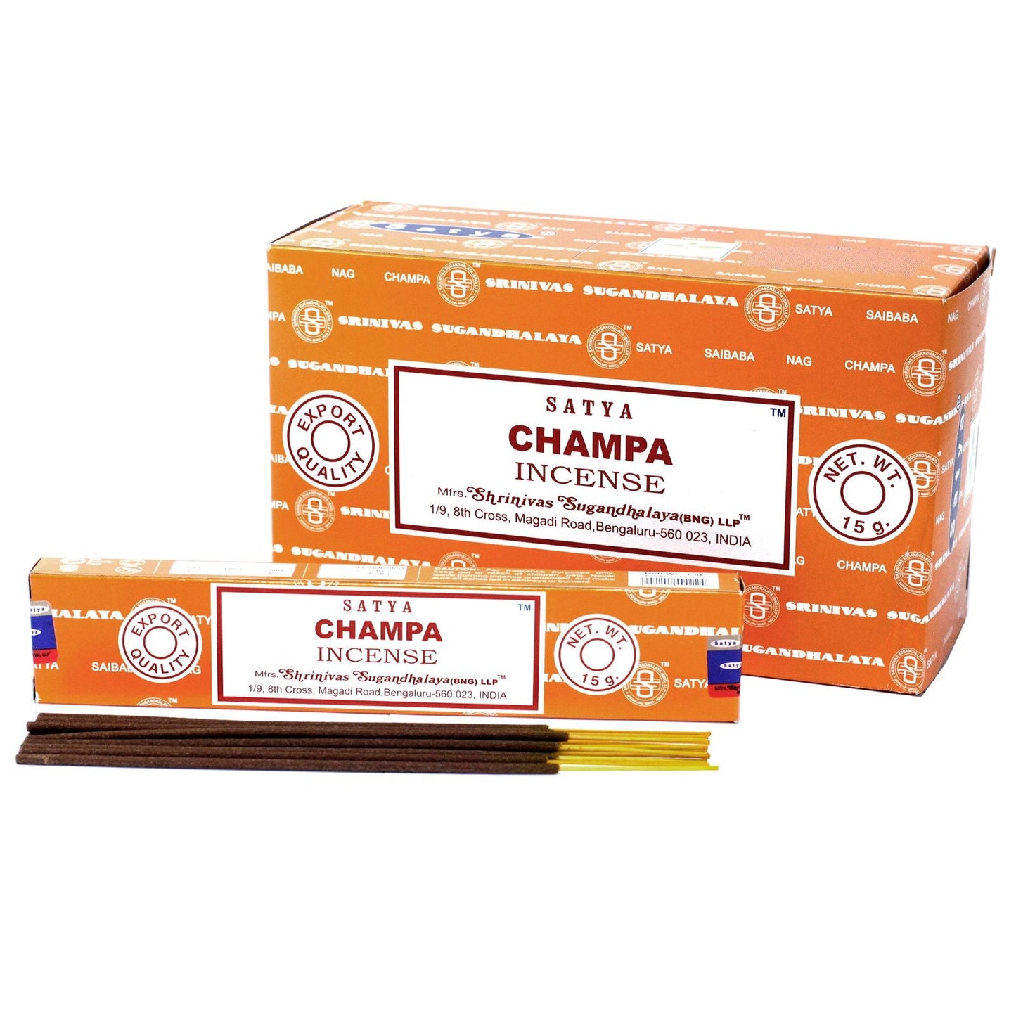 Satya Incense 15gm -  Champa - Herbalshire Handmade Herbal Products