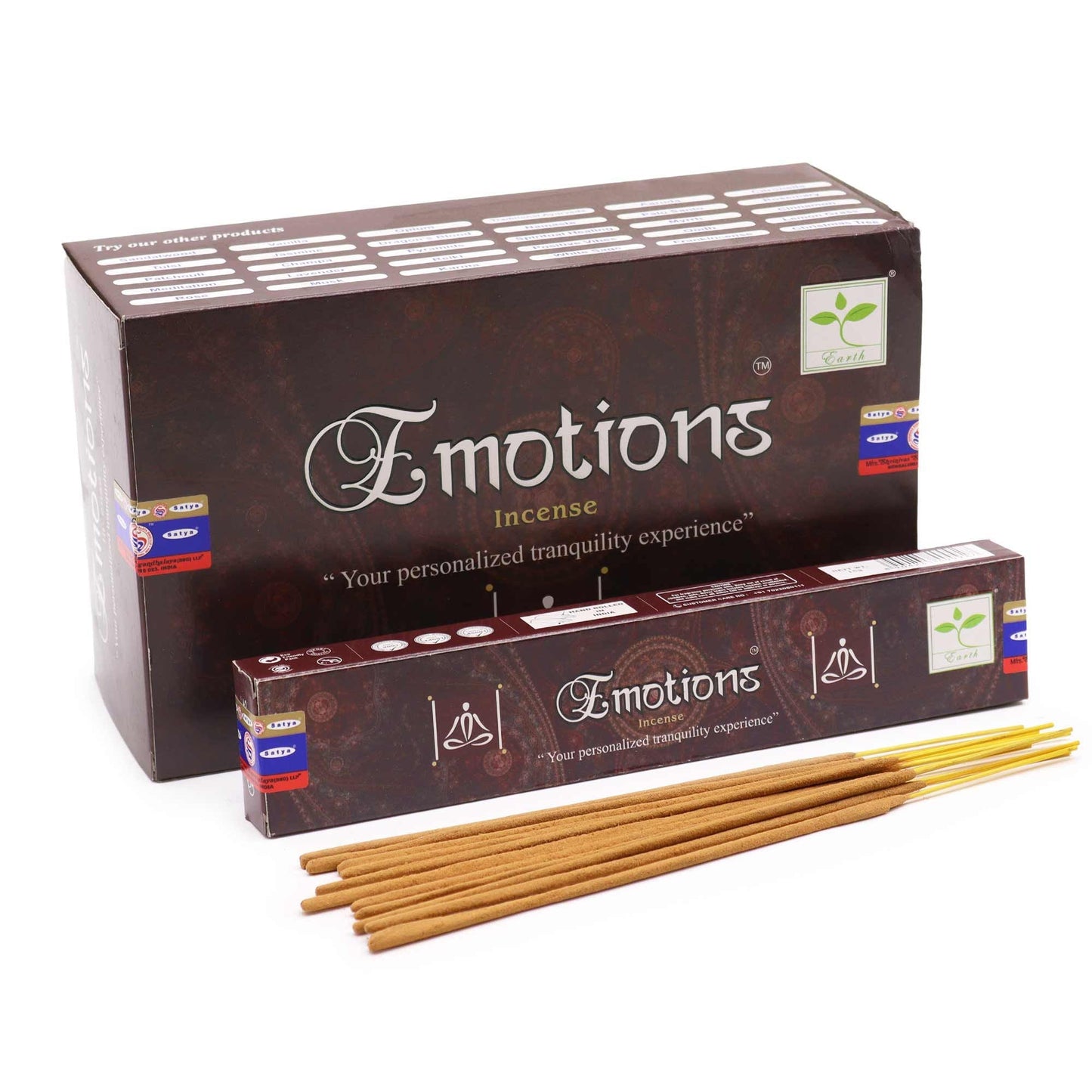 Satya Incense 15gm -  Emotion - Herbalshire Handmade Herbal Products