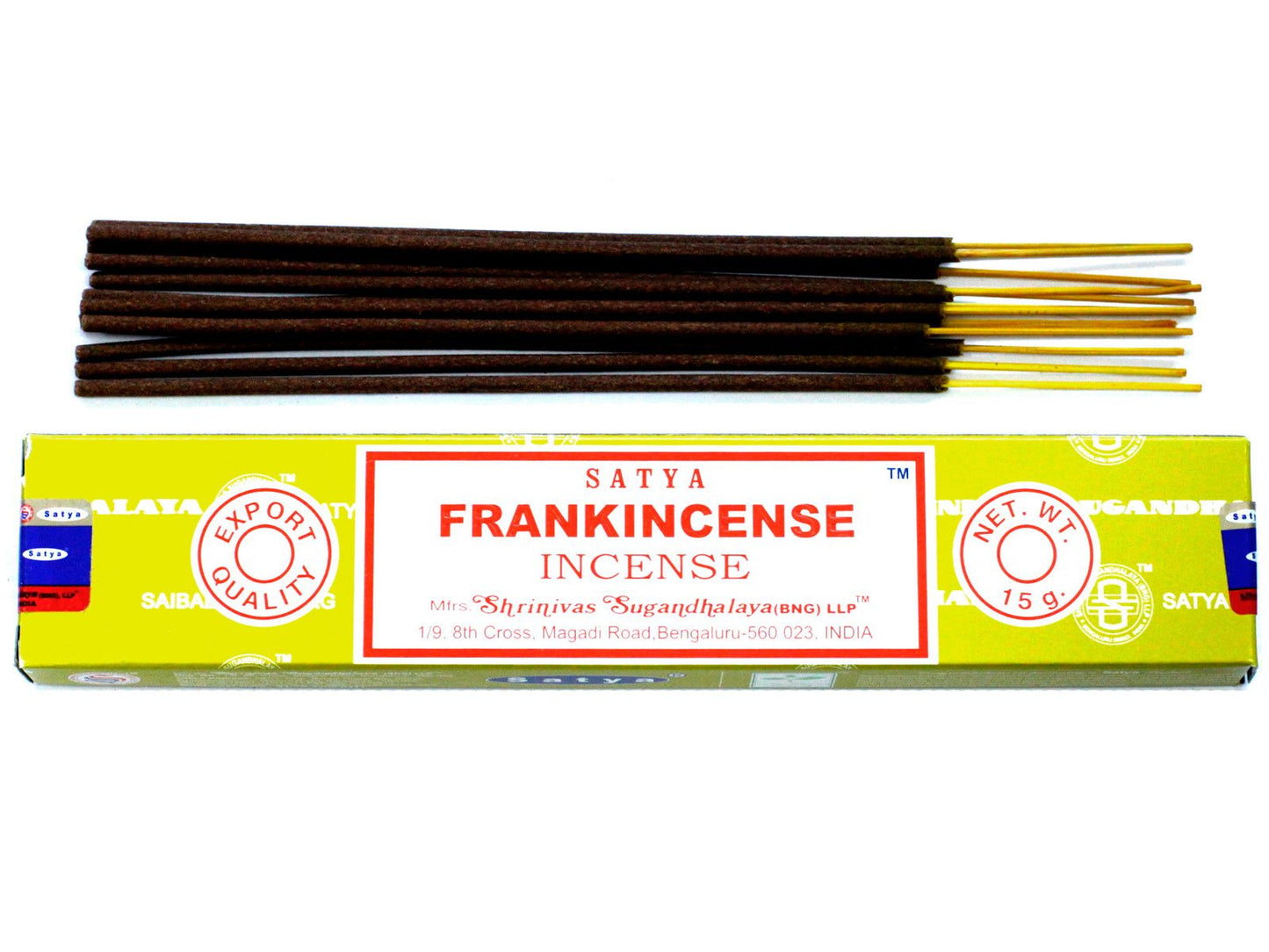 Satya Incense 15gm -  Frankincense - Herbalshire Handmade Herbal Products