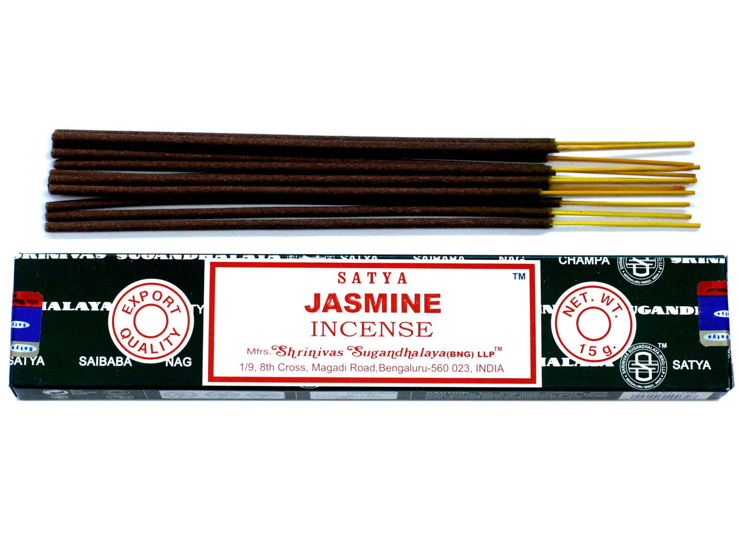 Satya Incense 15gm -  Jasmine - Herbalshire Handmade Herbal Products