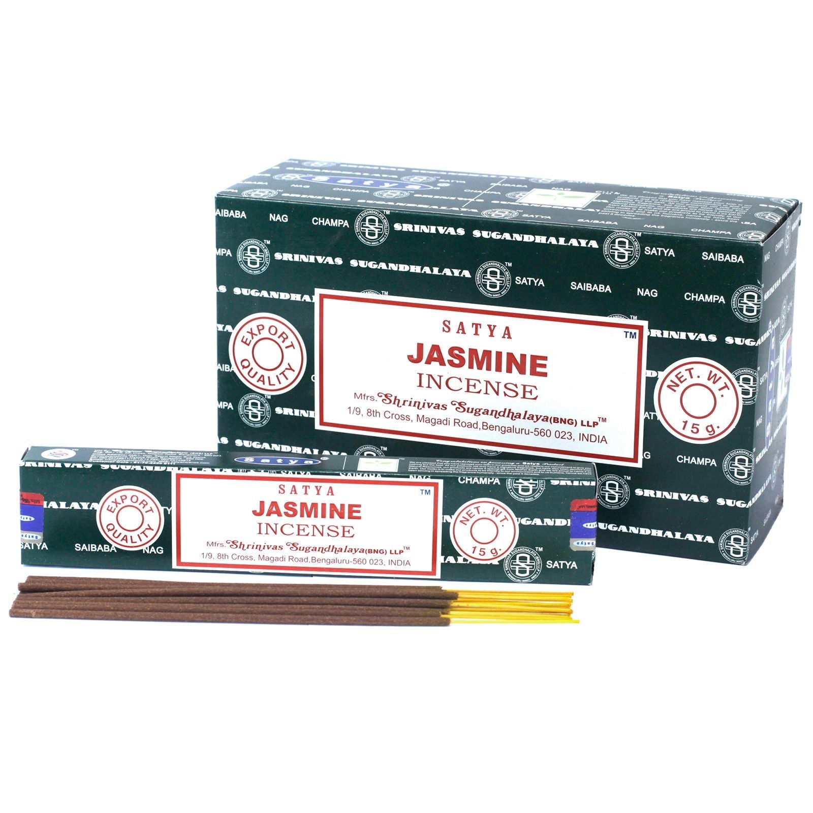 Satya Incense 15gm -  Jasmine - Herbalshire Handmade Herbal Products