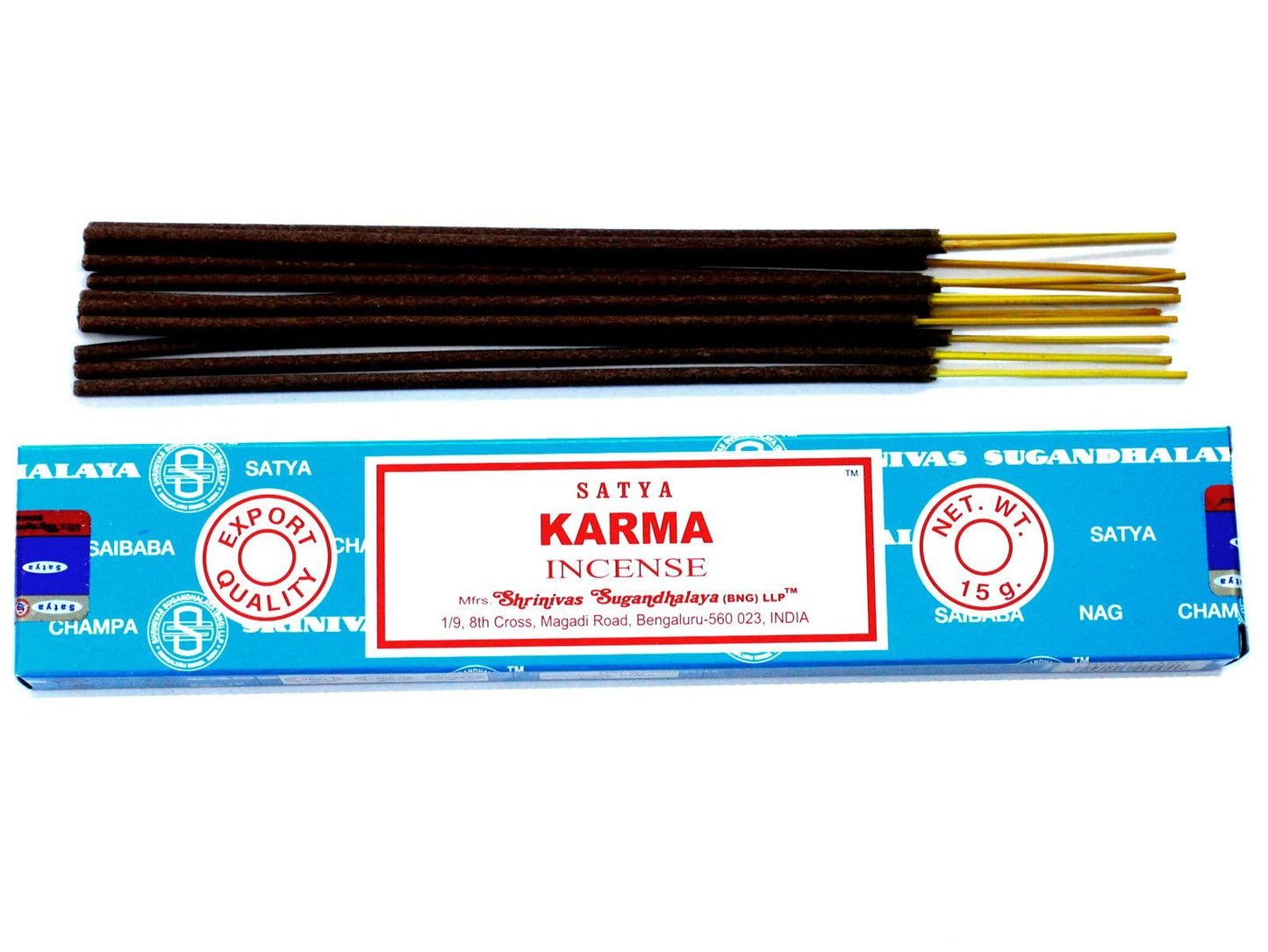 Satya Incense 15gm -  Karma - Herbalshire Handmade Herbal Products