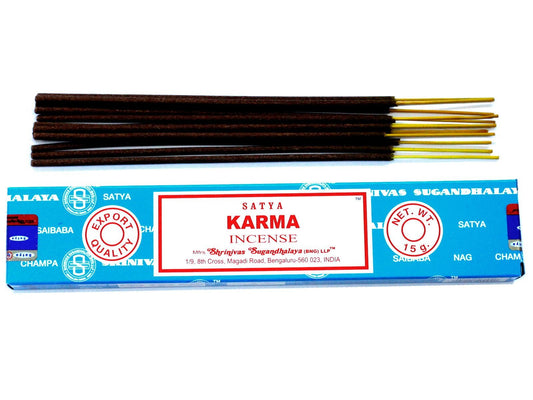 Satya Incense 15gm -  Karma - Herbalshire Handmade Herbal Products