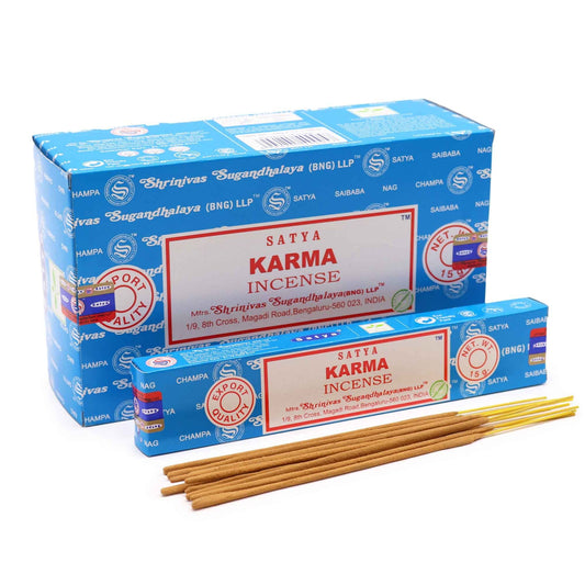 Satya Incense 15gm -  Karma - Herbalshire Handmade Herbal Products