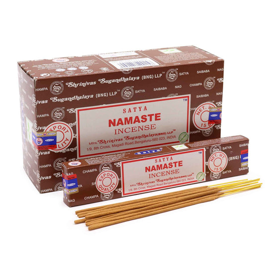 Satya Incense 15gm -  Namaste - Herbalshire Handmade Herbal Products