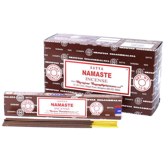 Satya Incense 15gm -  Namaste - Herbalshire Handmade Herbal Products
