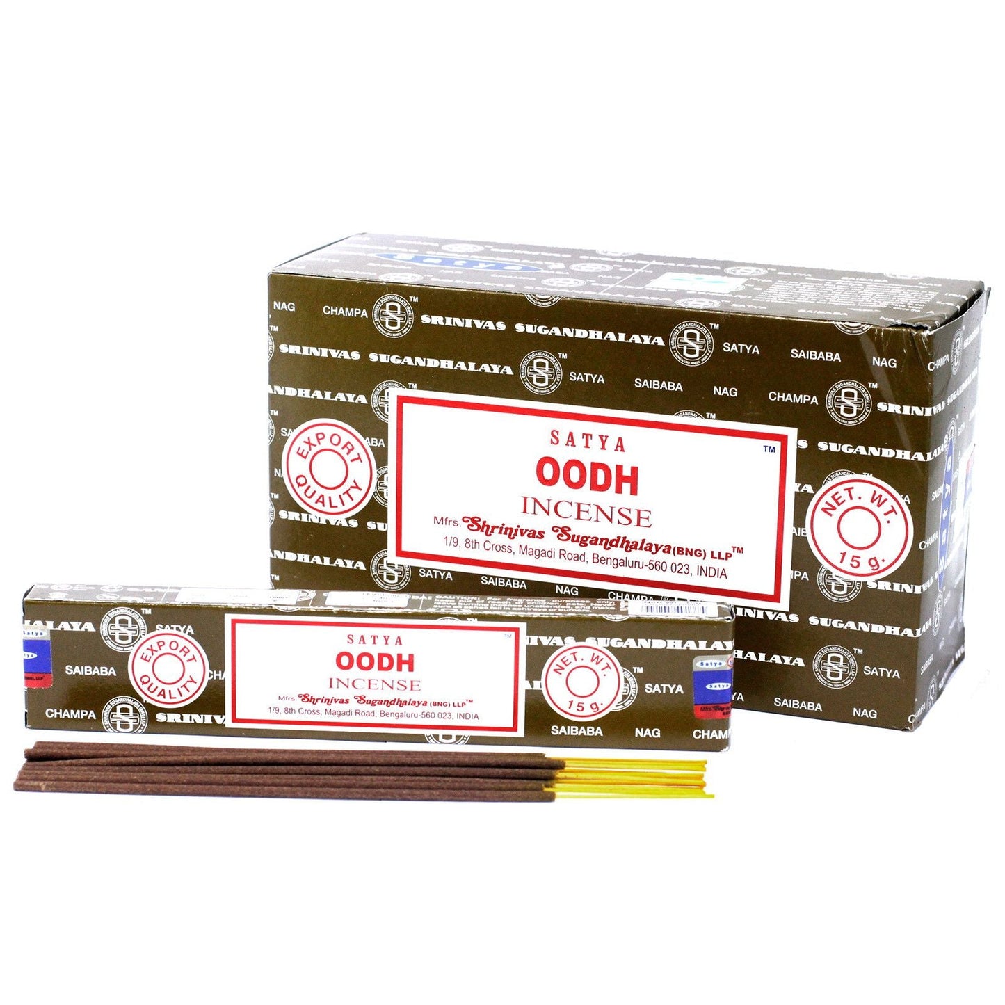Satya Incense 15gm -  Oodh - Herbalshire Handmade Herbal Products