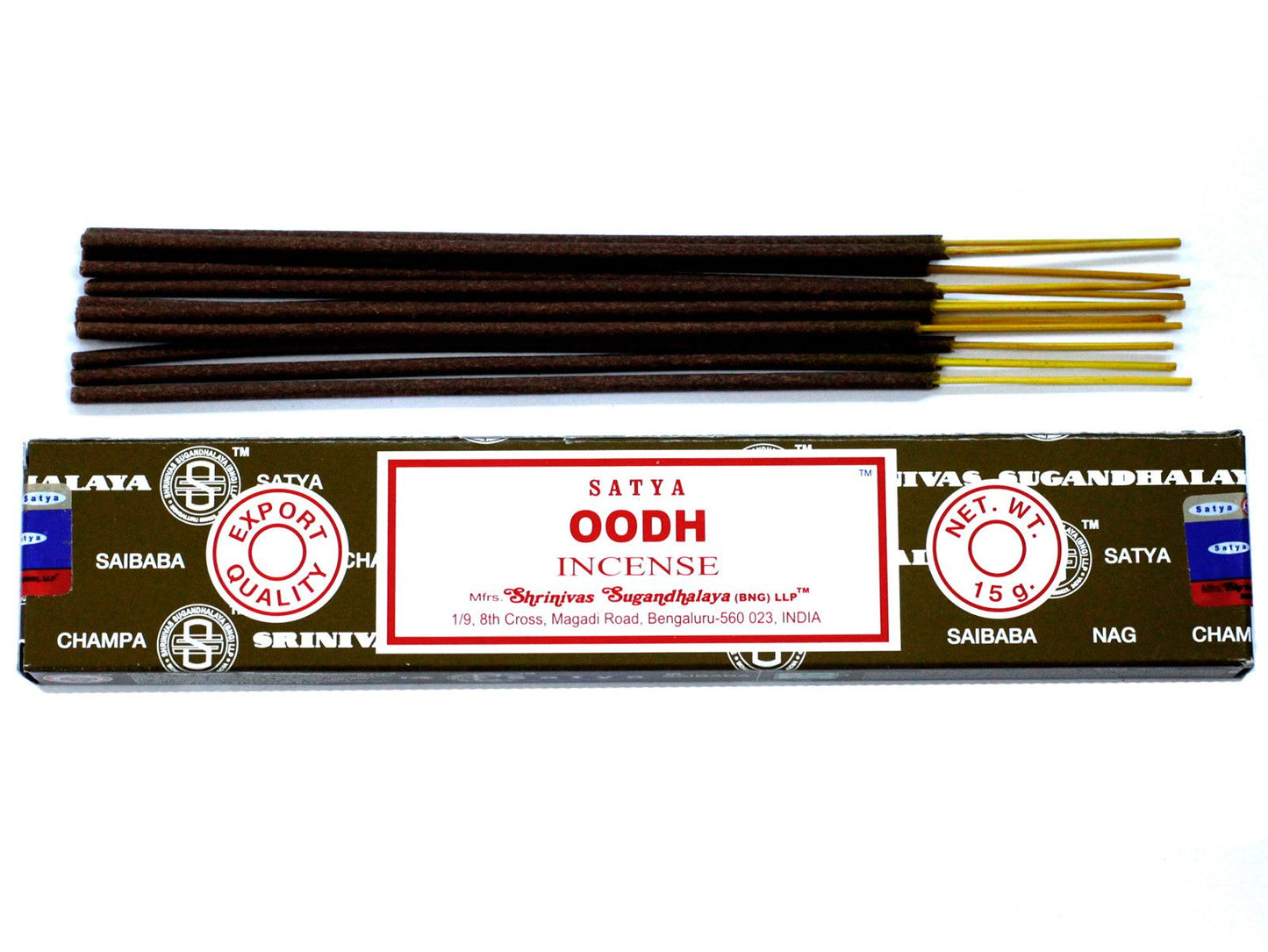 Satya Incense 15gm -  Oodh - Herbalshire Handmade Herbal Products
