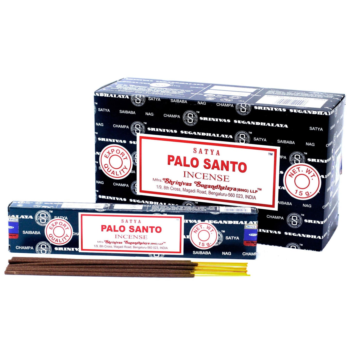 Satya Incense 15gm -  Palo Santo - Herbalshire Handmade Herbal Products